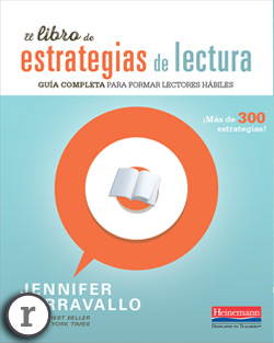 El libro de estrategias de lectura with reading icon