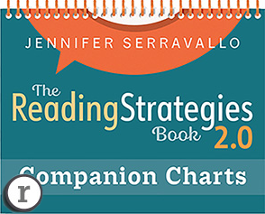 The Reading Strategies Book Companion Chart with reading icon
