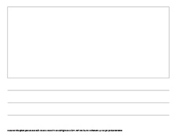 Writing paper for kindergarten 