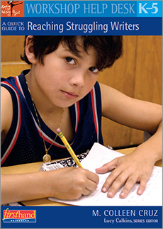 Learn more aboutA Quick Guide to Reaching Struggling Writers, K-5