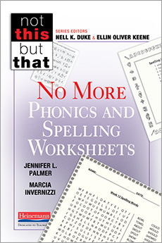 No More Phonics and Spelling Worksheets