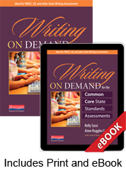 Learn more aboutWriting on Demand for the Common Core State Standards Assessments (Print eBook B