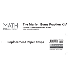 Learn more aboutMarilyn Burns Fraction Kit Colored Strips Replacement, 30 Sets of 8